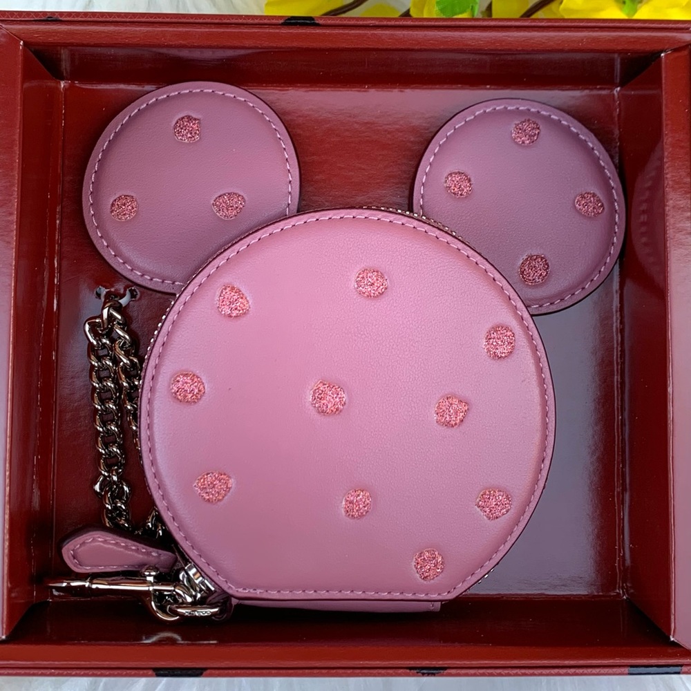 COACH MINNIE MOUSE COIN PURSE